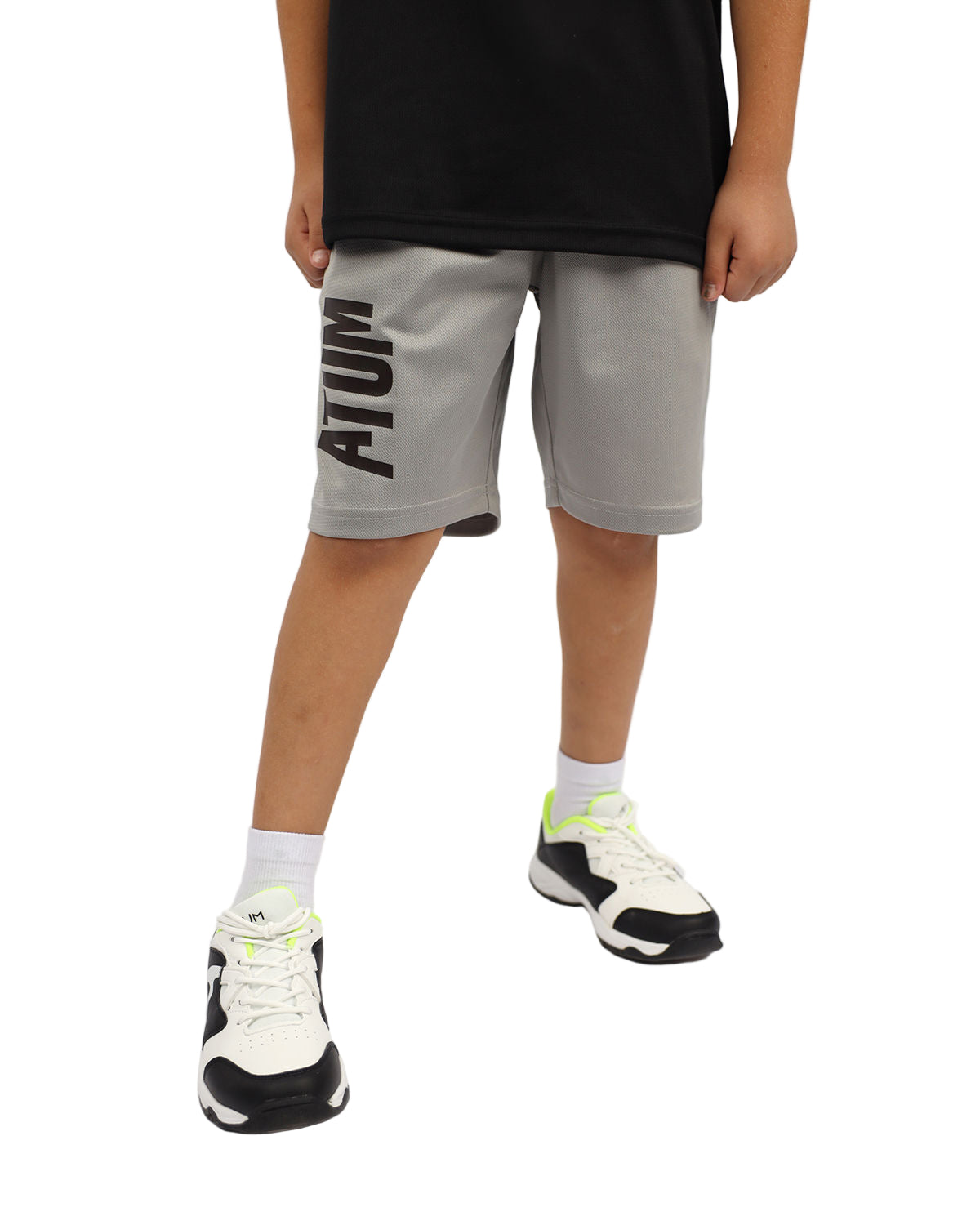 Basketball Boy's Gray Short-Atum -40706167