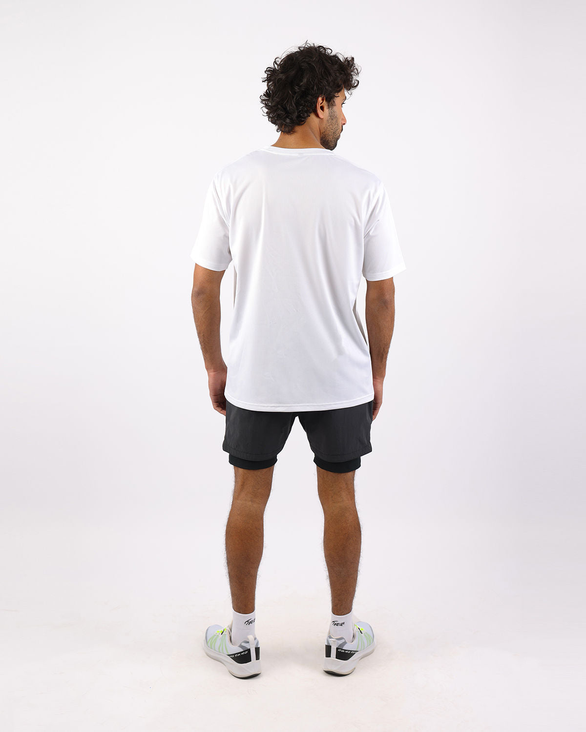 Prime Fit Men's White T-Shirt-Atum -46807058