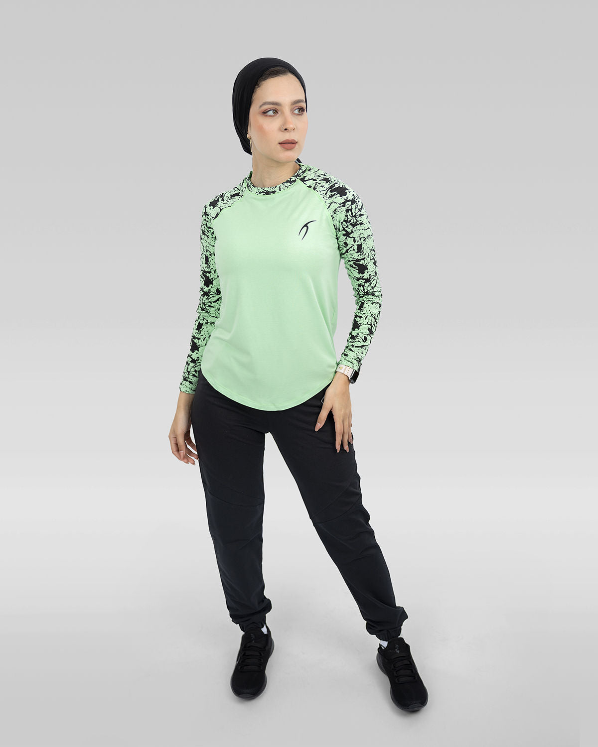 Flowery Longsleeve Women's T-shirt