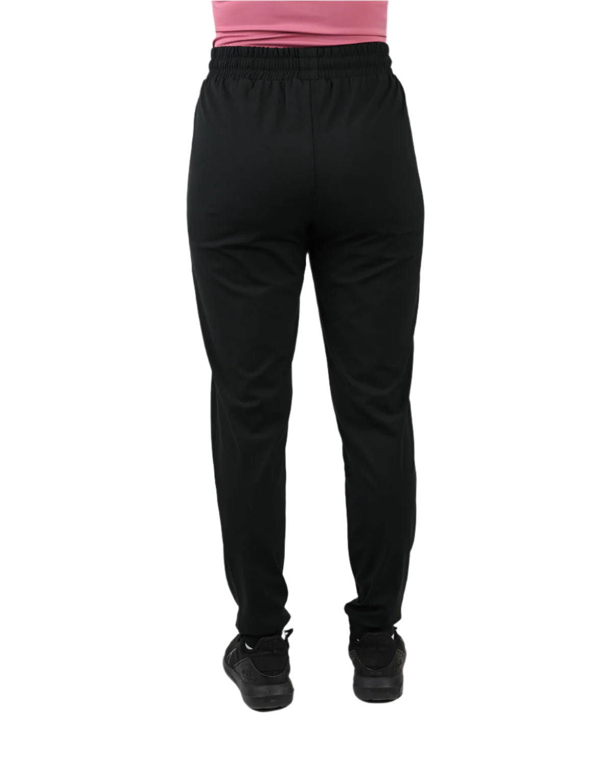 Relaxed Fit Black Pants-Atum -80905370