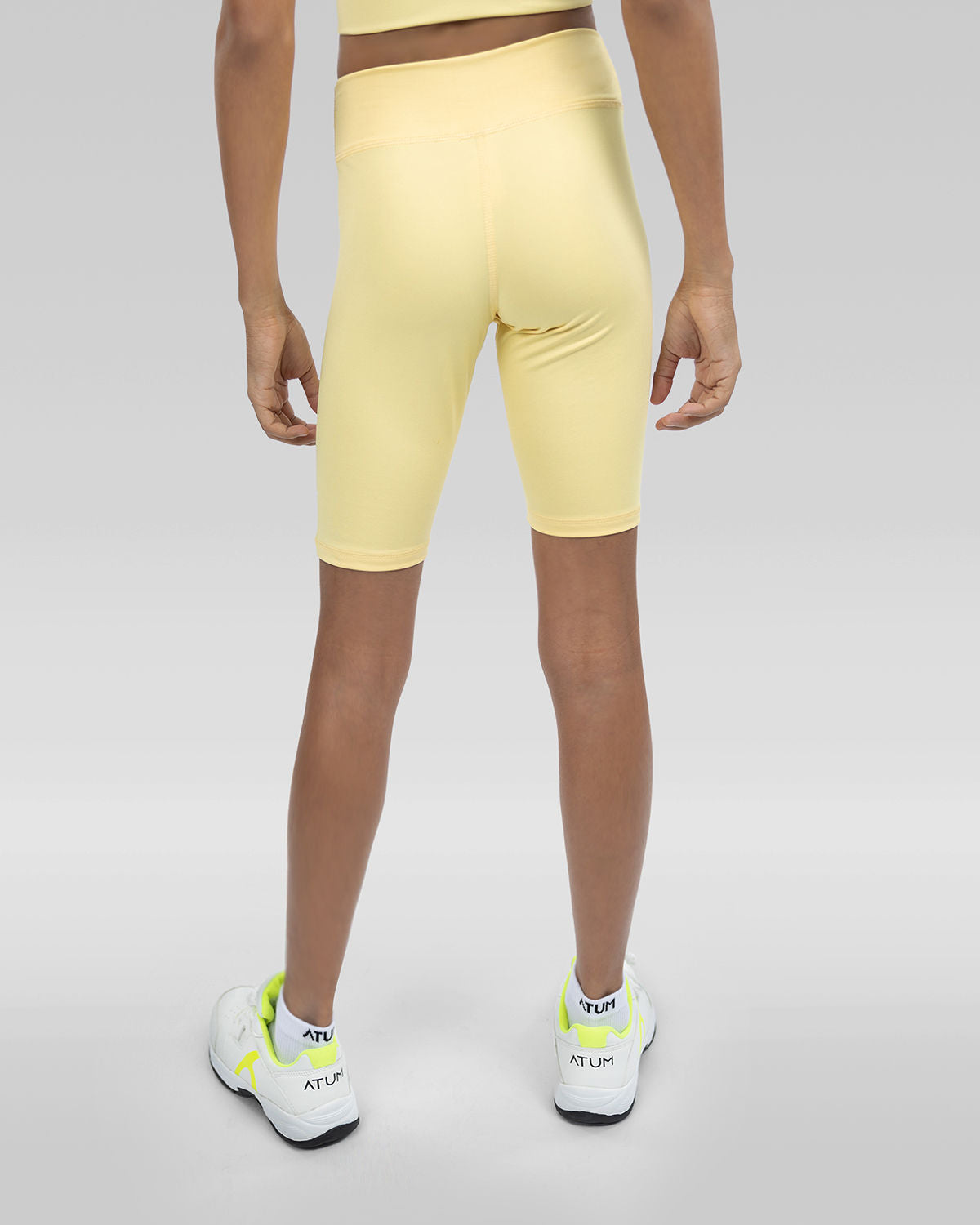 Simple and Smooth Girls Short Leggings