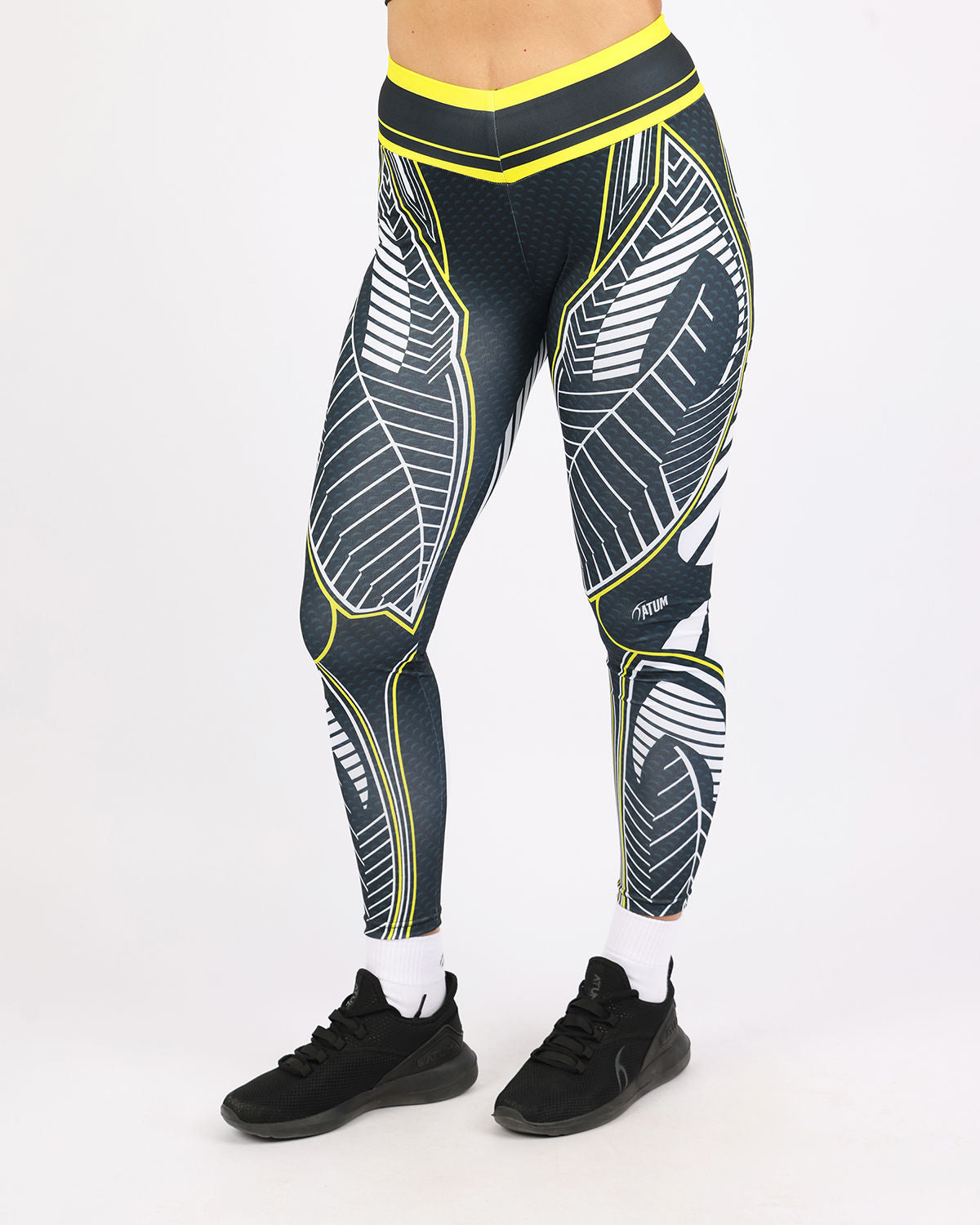 Strike Performance Yellow Leggings-Atum -19068165