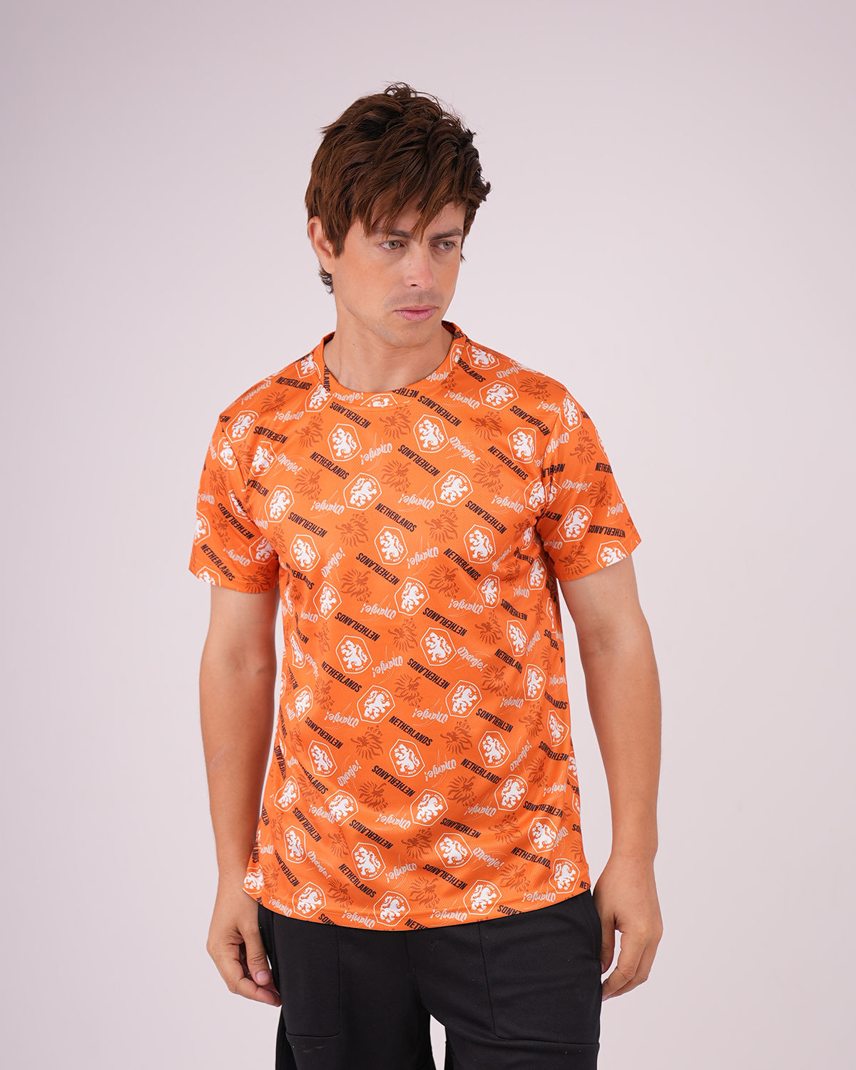 Orange-Sports-Unisex T-Shirt-Atum -50383709