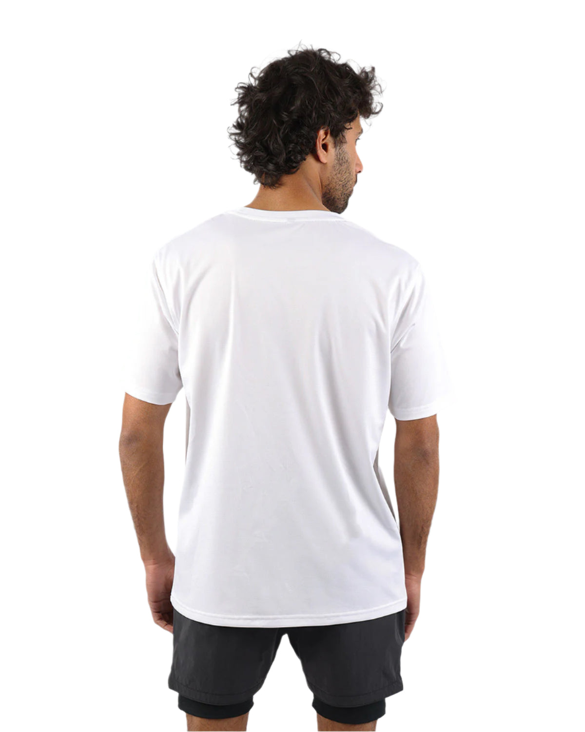 Prime Fit Men's White T-Shirt-Atum -63631903