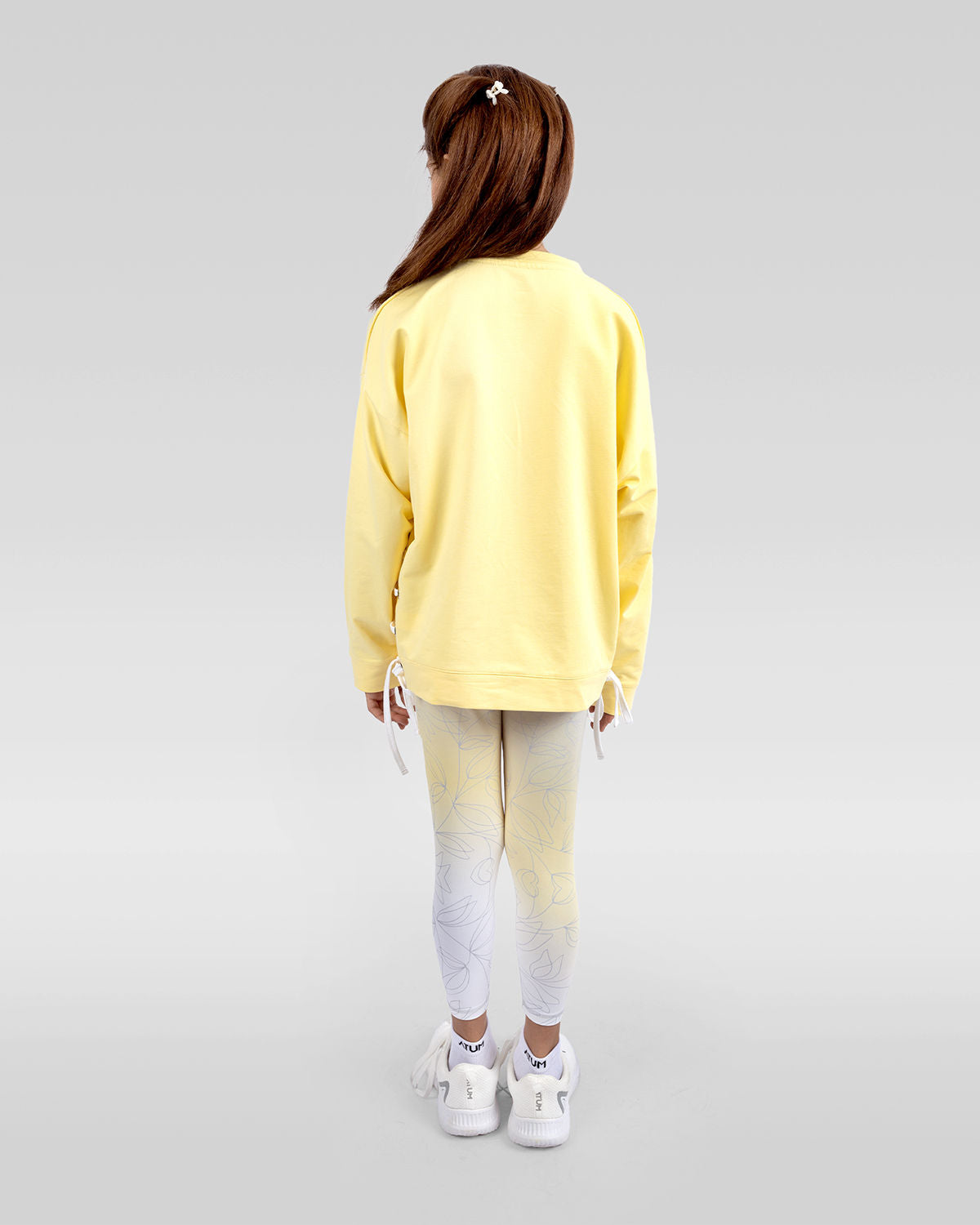 Girl's Gradient Leggings-Atum -97858700