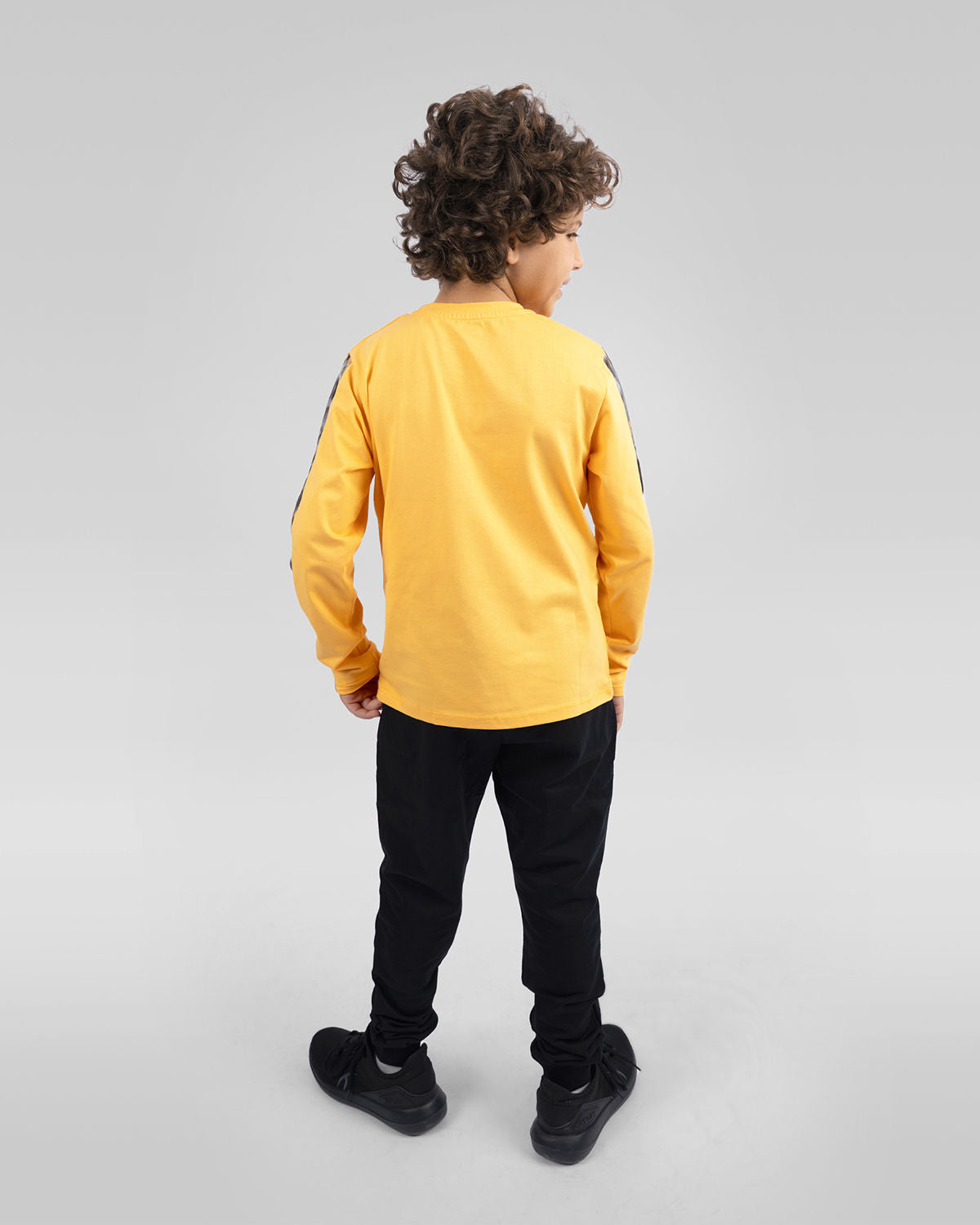 Long Sleeves Boy's Gold T-Shirt-Atum -29999052