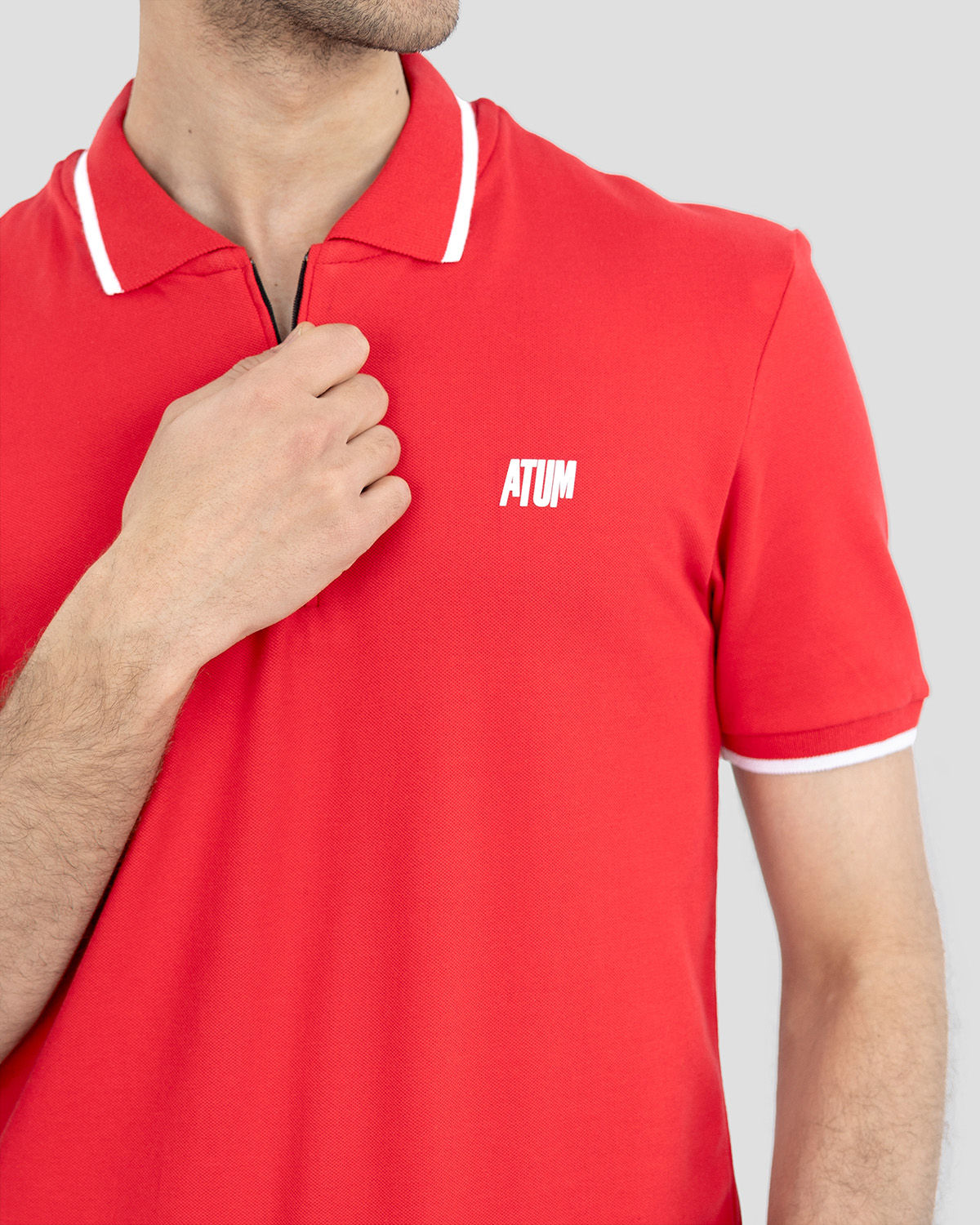 Men's Red Polo Shirt