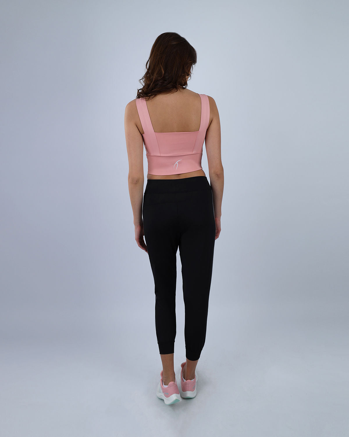 Stride Contrast Panel Black Pants-Atum -60818852