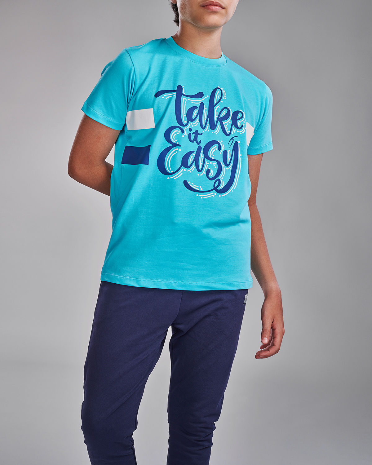 Boy's Basic Printed T-Shirt