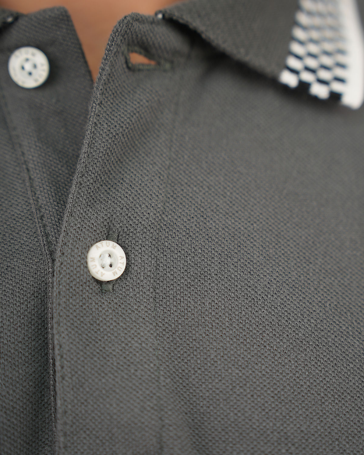 Clashflex Gray Polo Shirt-Atum -5203618