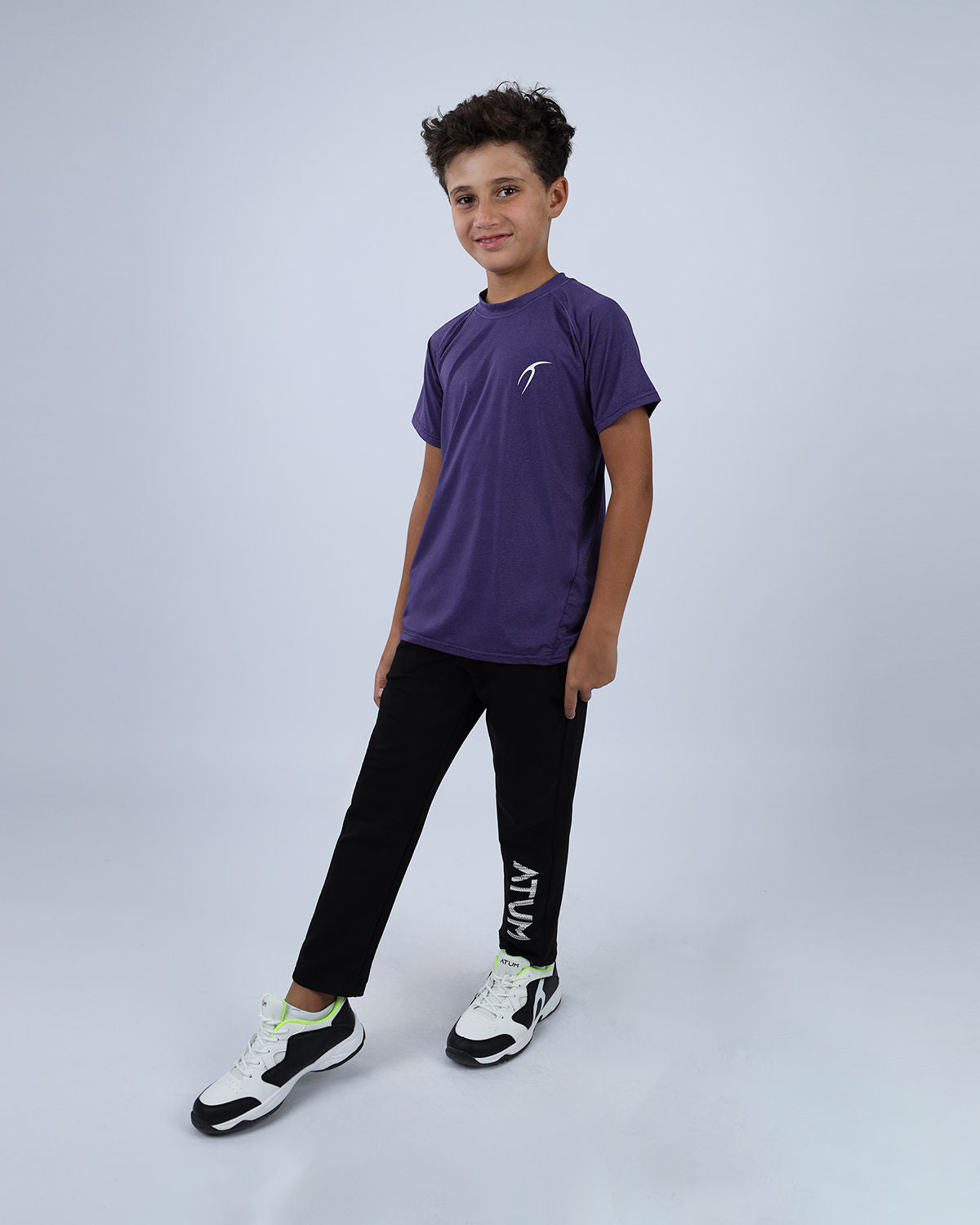 Power-On Sports Purple T-Shirt-Atum -72167714