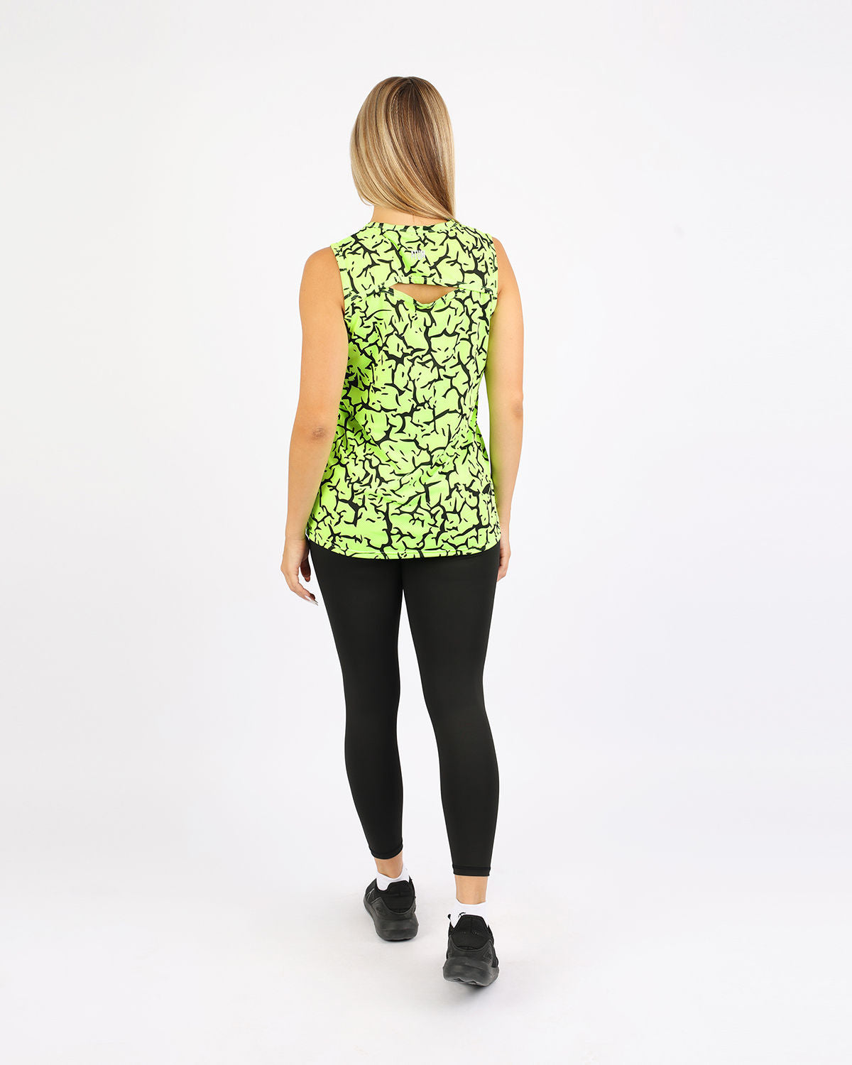 Hyper Sleeveless Green Tank Top-Atum -10243574