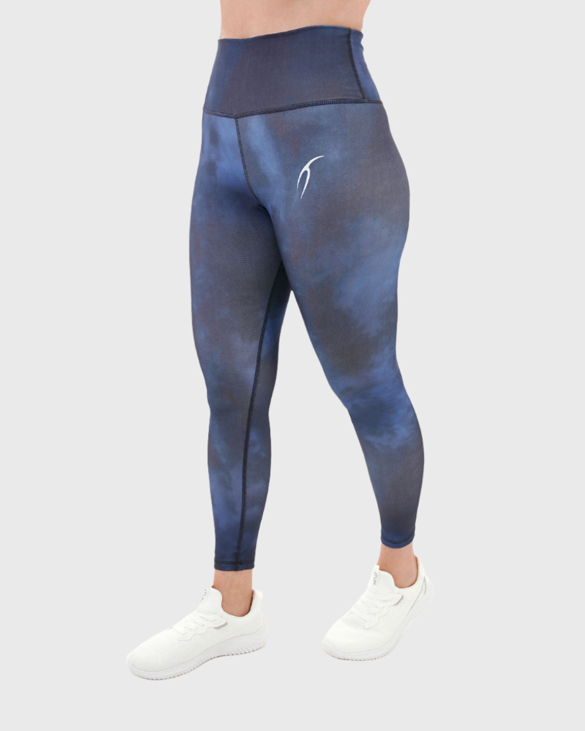 Yoga Printed Navy Leggings
