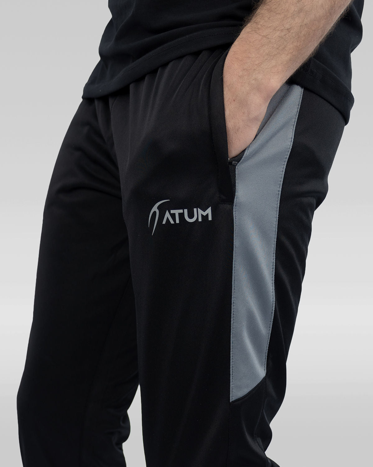 Men's Dynamic Black Sweatpants