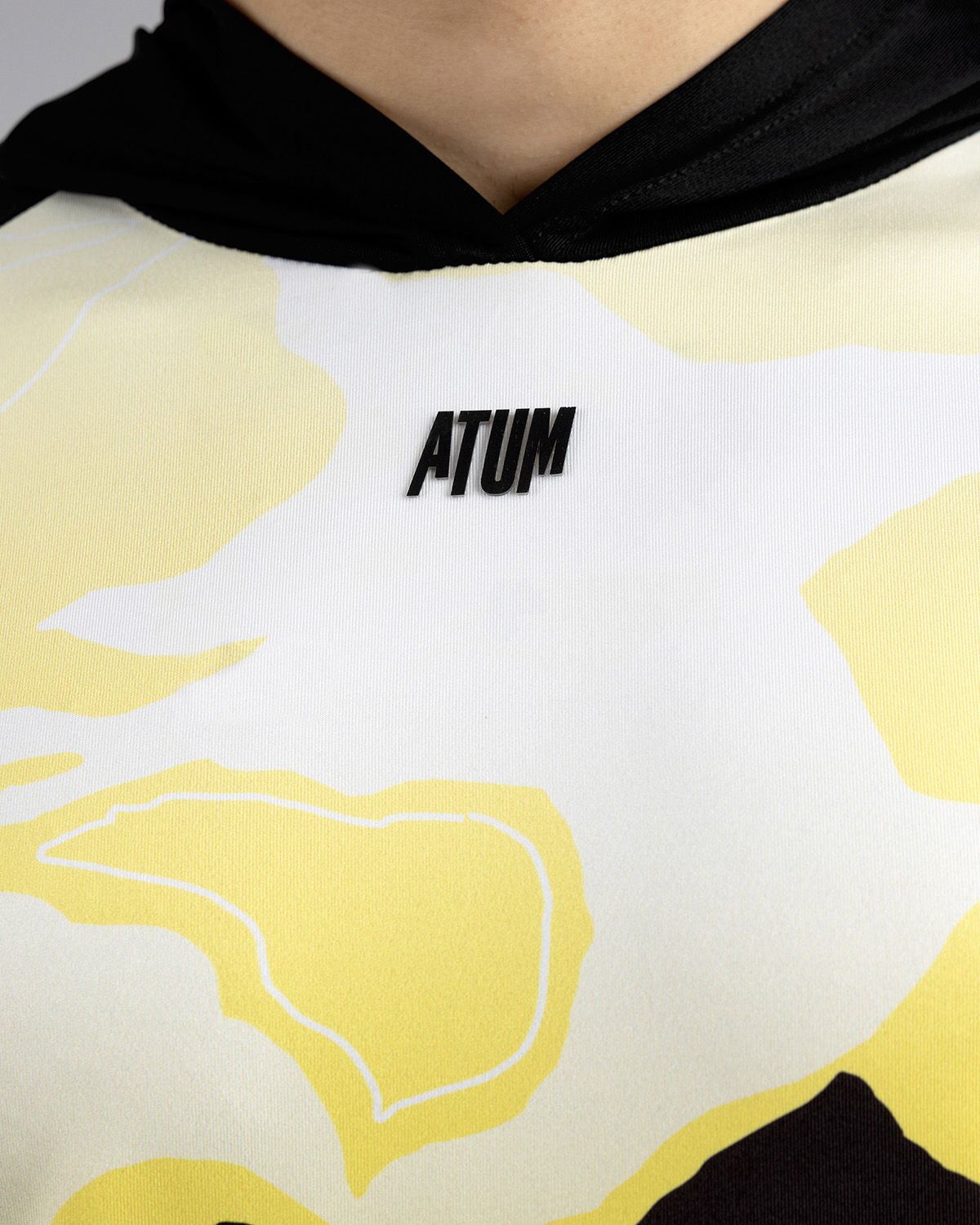 Training Long Sleeves Men's Yellow T-Shirt-Atum -70915006