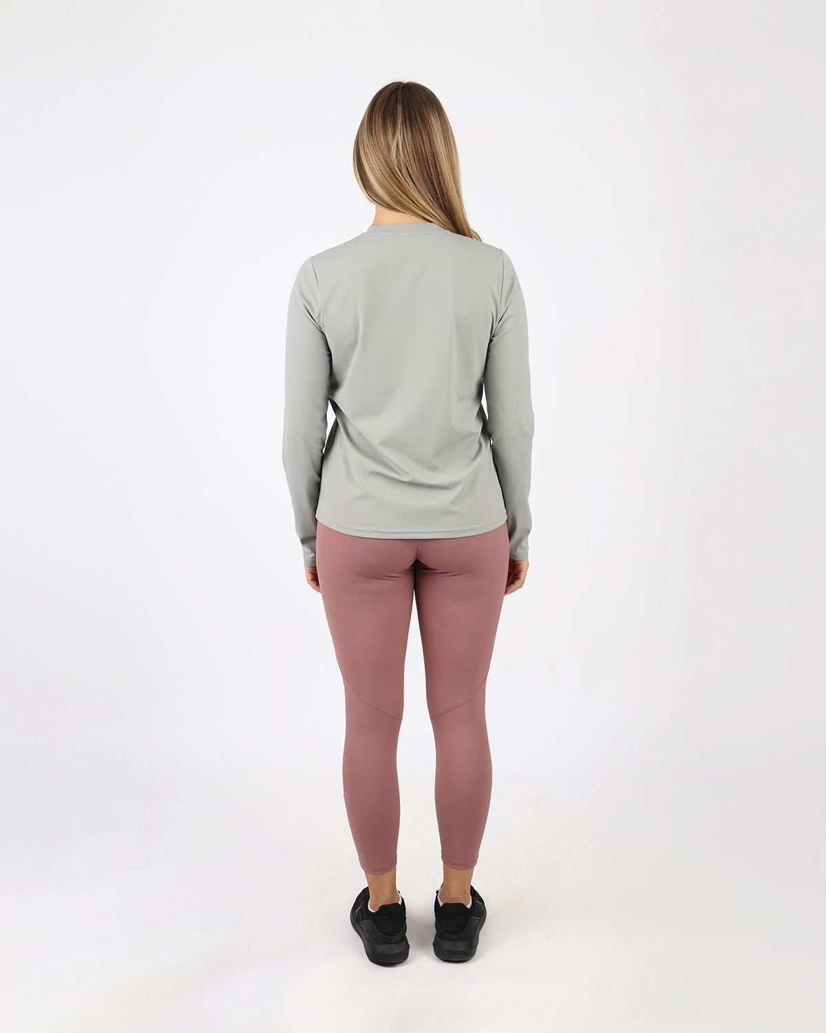 Training Long-Sleeve Gray T-Shirt-Atum -6594483