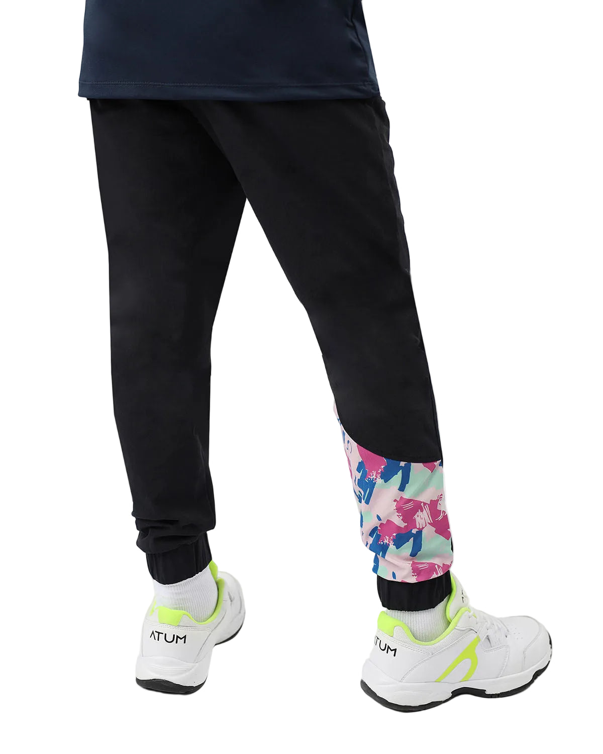 Girl's Trendy Midnight Blue Pants-Atum -86863976