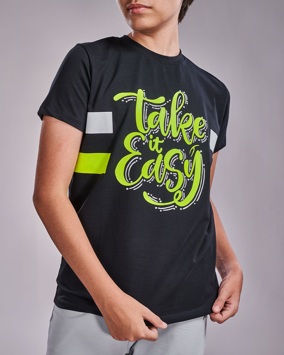 Boy's Basic Printed T-Shirt