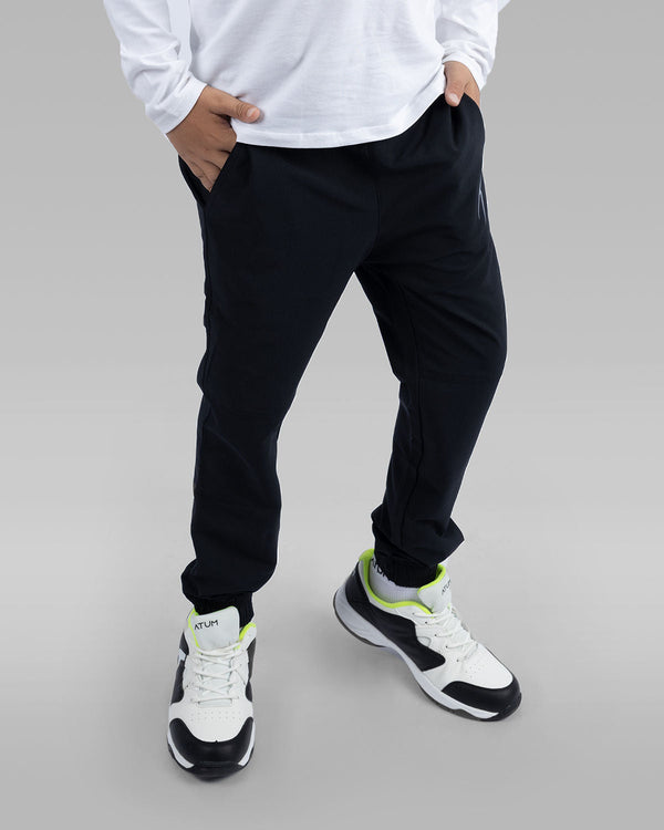 Basic Training Boy's Black Pants-Atum -66381076