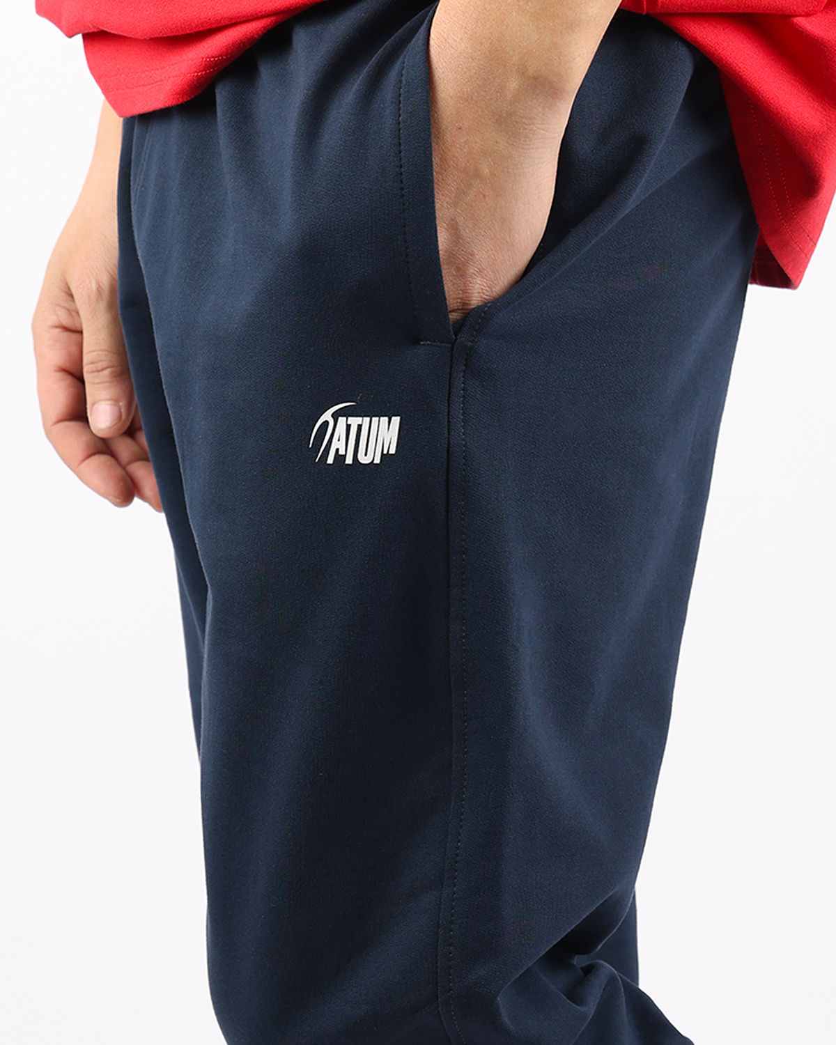 Active Comfort Men's Navy Sweatpants-Atum -86276188