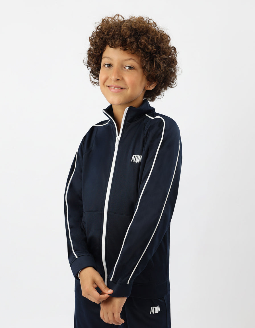Essential Boy's Navy TrackSuit-Atum -27150210