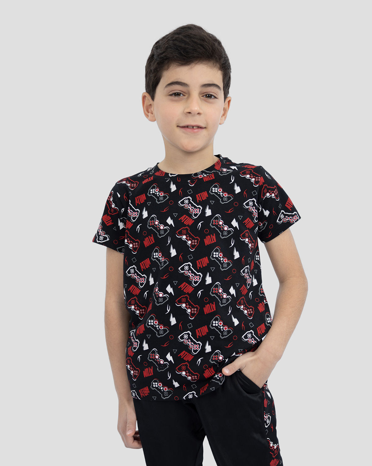 Atum Boy's Printed Graphics T-shirt - Atum Egypt 