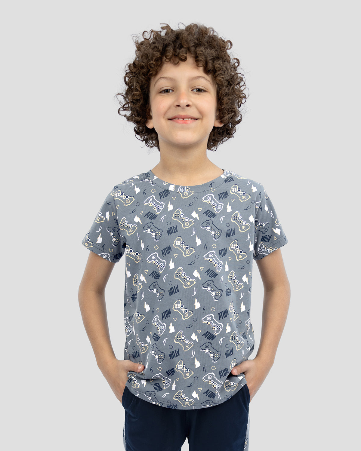 Atum Boy's Printed Graphics T-shirt - Atum Egypt 