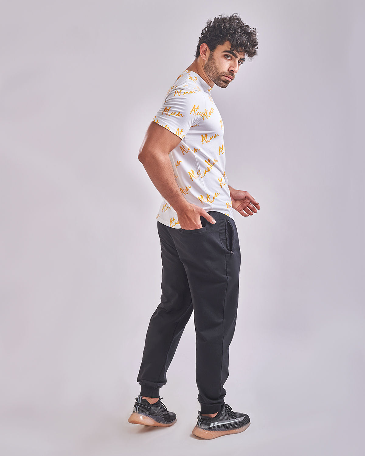 Atum men's basic printed T-shirt - Atum Egypt 
