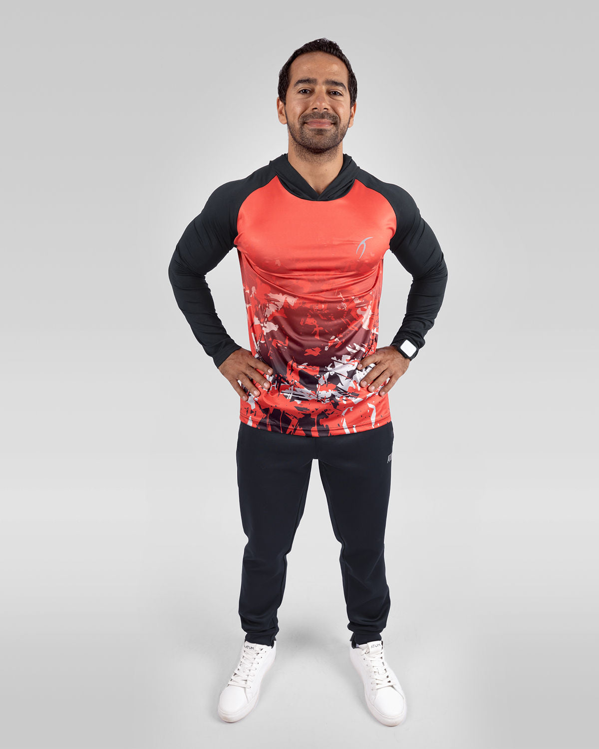 Limitless Men's Red T-Shirt-Atum -14042384