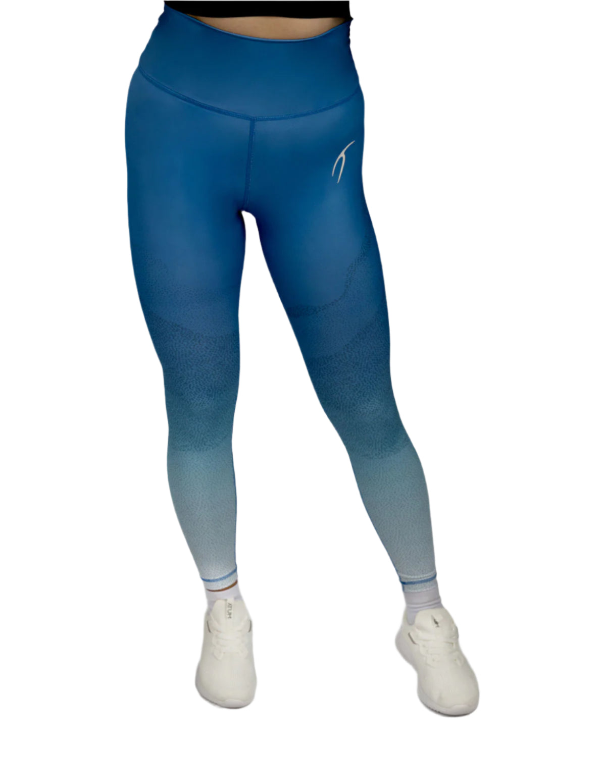 Women's Limitless Blue Leggings-Atum -94823746