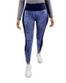 Women's Floral Purple Leggings